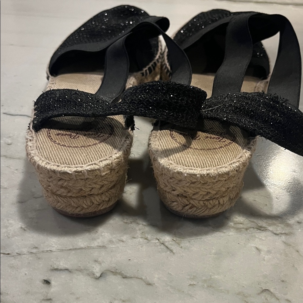 Toni Pons Black Espadrille Sandals - Picture 3 of 5